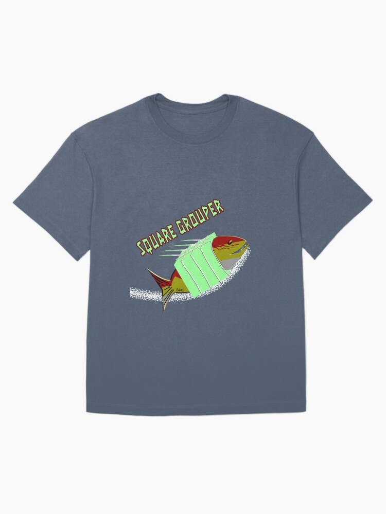 Square Grouper Oversized T-Shirt