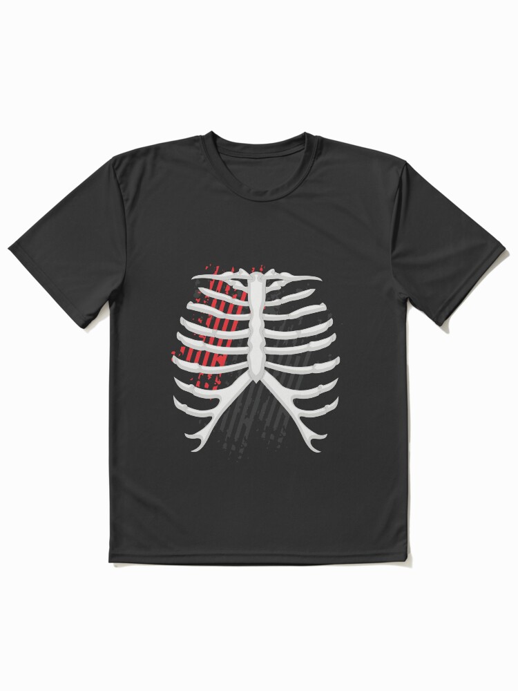 grunge thorax print Active T-Shirt