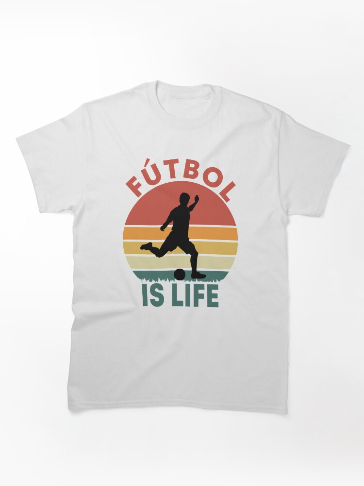 Futbol Is Life Retro Vintage Classic T-Shirt