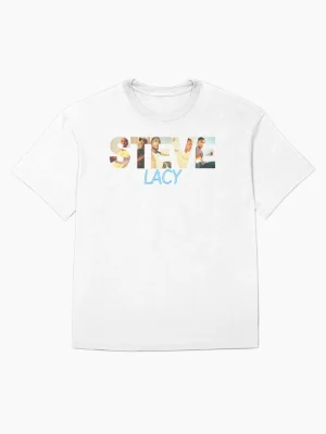 steve lacy t shirt | sticker Oversized T-Shirt