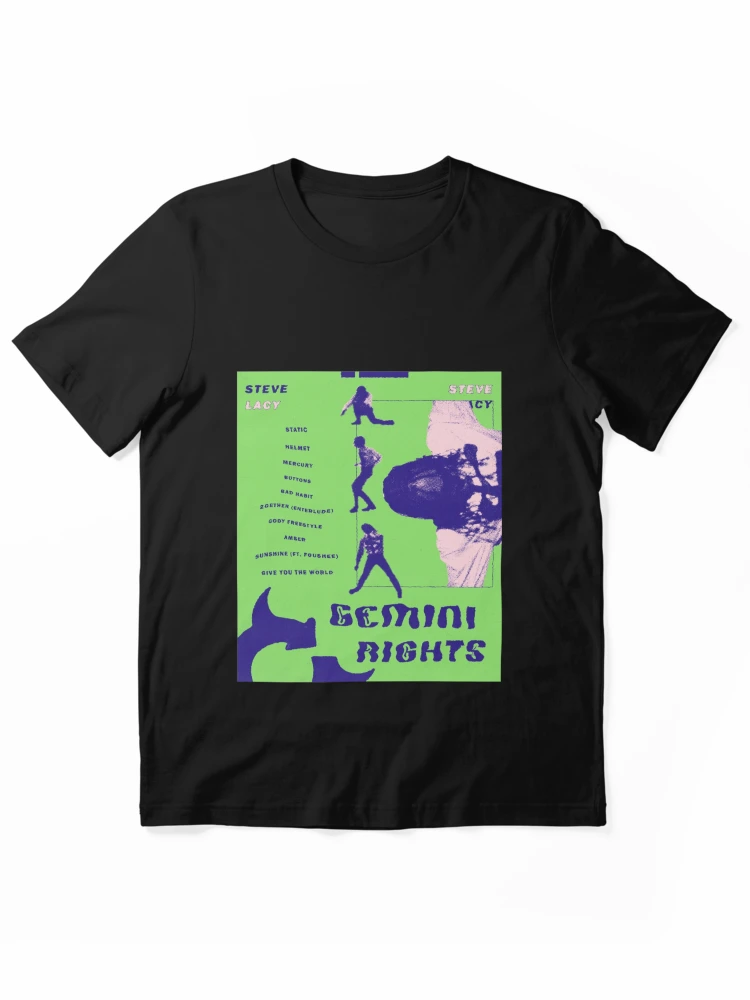 steve lacy album print (green and blue) Steve Lacy merch Essential T-Shirt