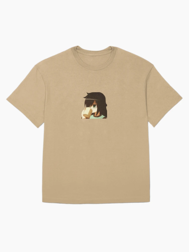 Tomoko Sipping Coffee Oversized T-Shirt