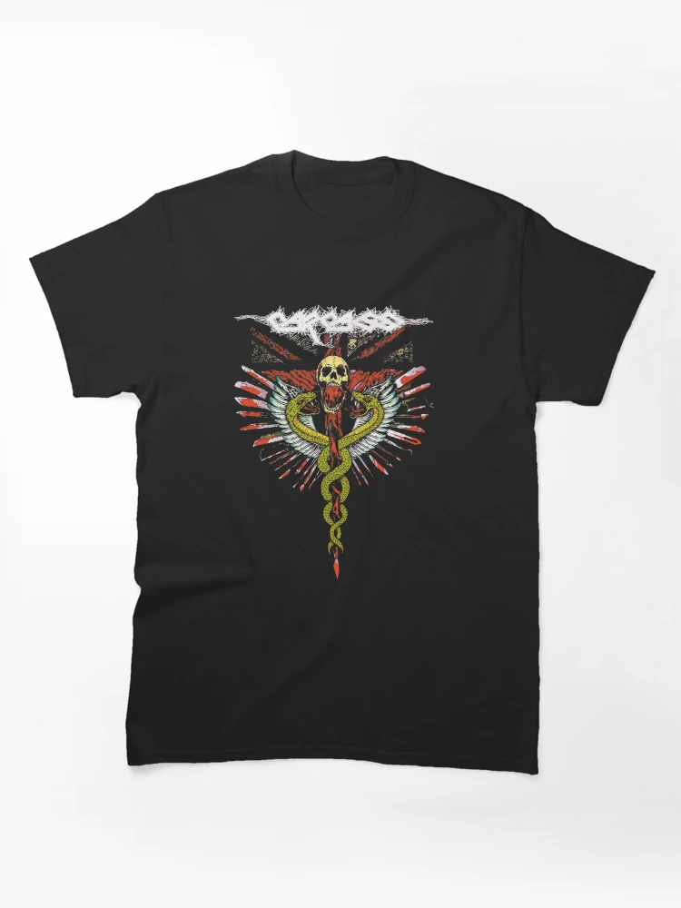 Carcass Earpluged Snake Classic T-Shirt