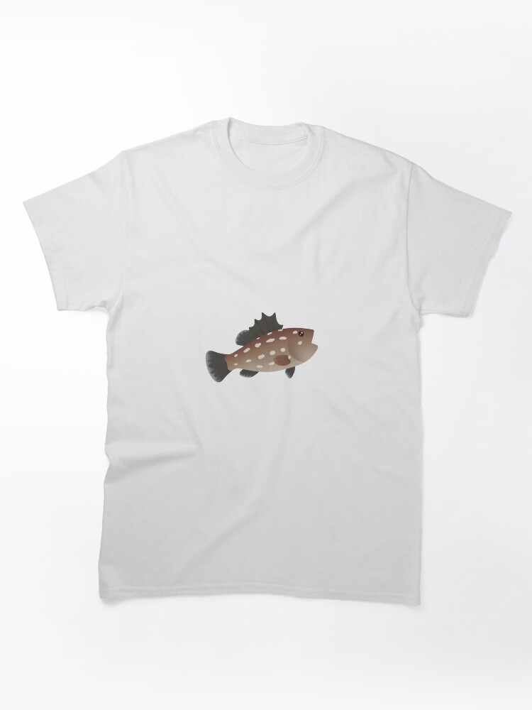 Cute Snowy Grouper Classic T-Shirt