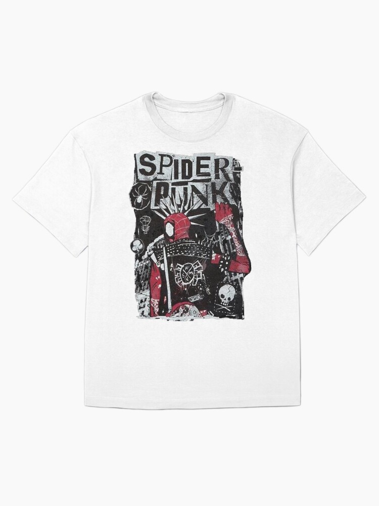 Retro Spider Punk Vintage Oversized T-Shirt