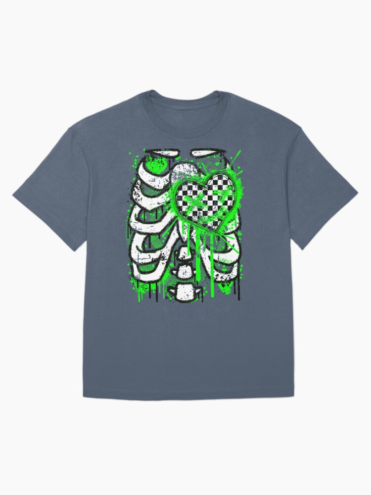 Edgy At Heart (Green Version) Oversized T-Shirt