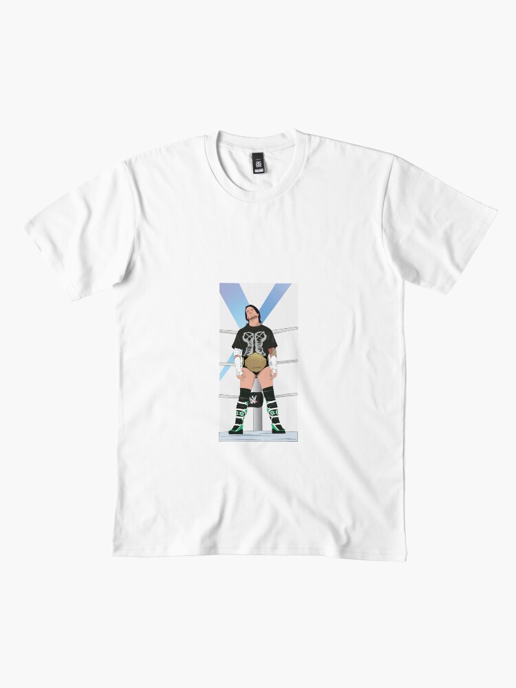 CM Punk with Background Premium T-Shirt
