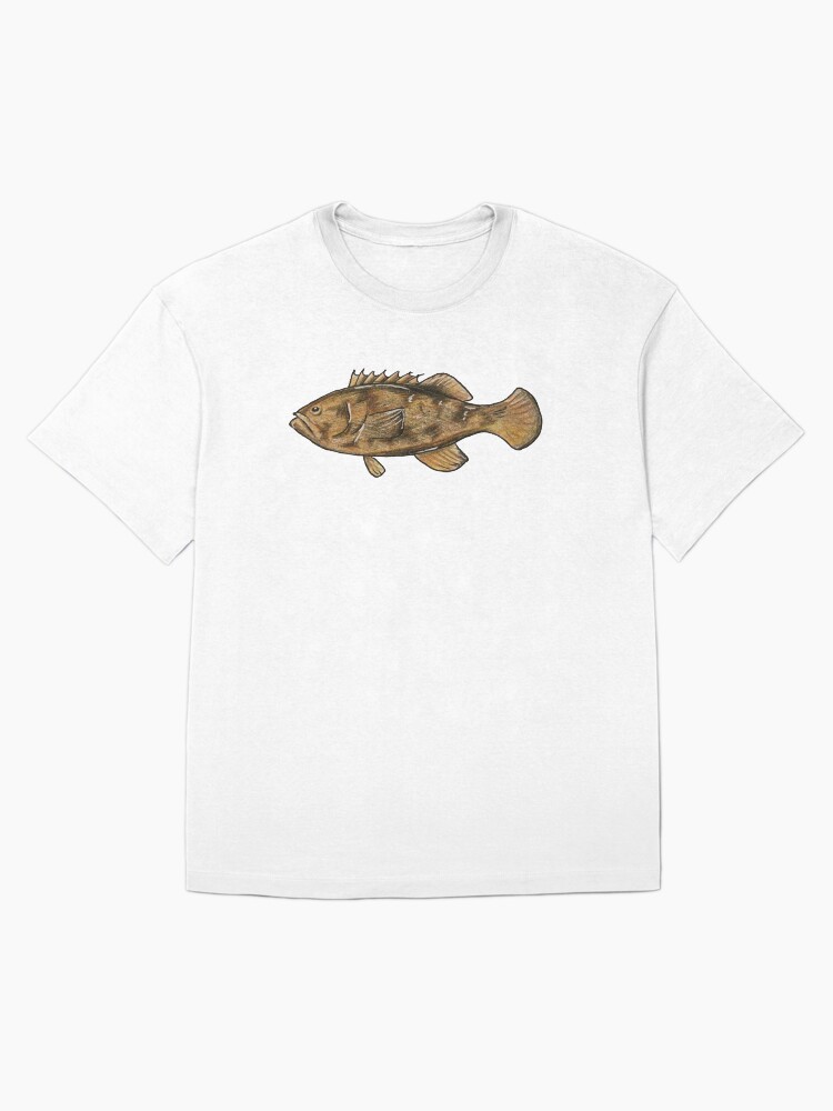 Atlantic Goliath Grouper Oversized T-Shirt