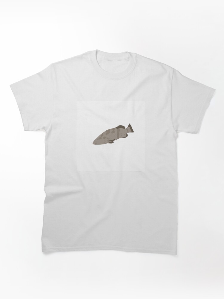 Brown marbled grouper fish Classic T-Shirt