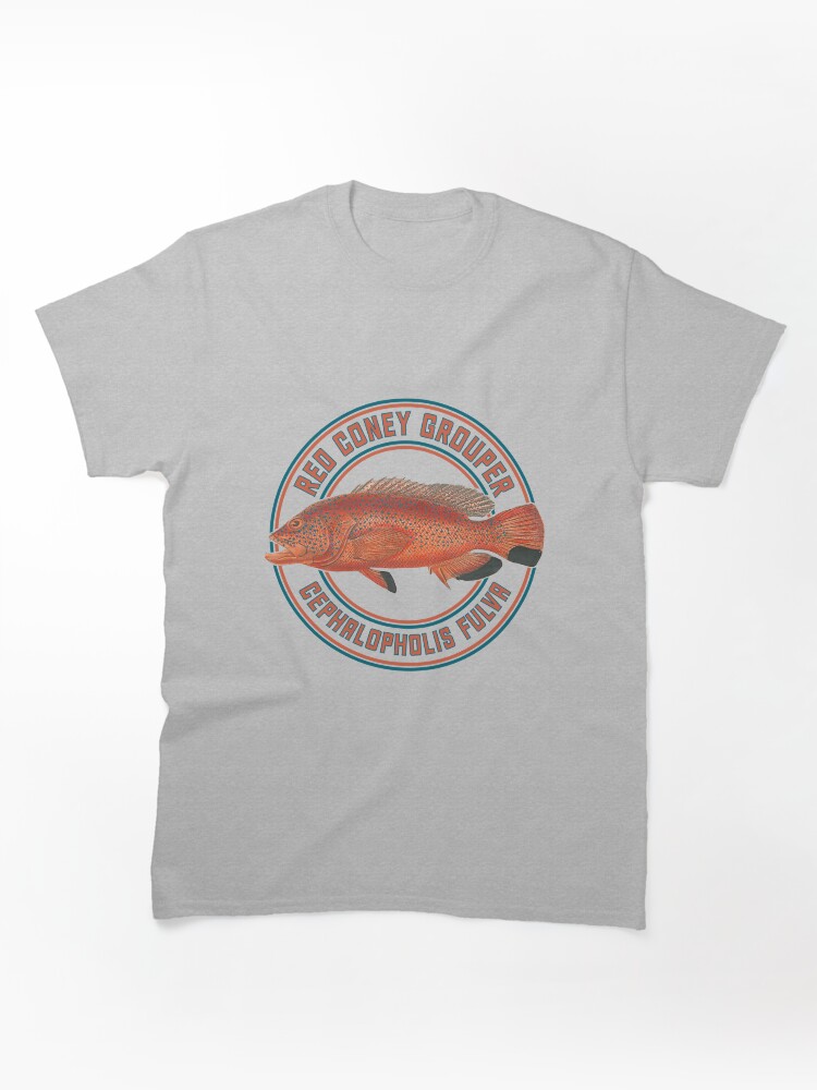 Coney Grouper Sea Fish Fishing Angling Gulf of Mexico Caribbean Classic T-Shirt