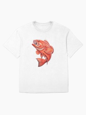 Red Grouper Oversized T-Shirt