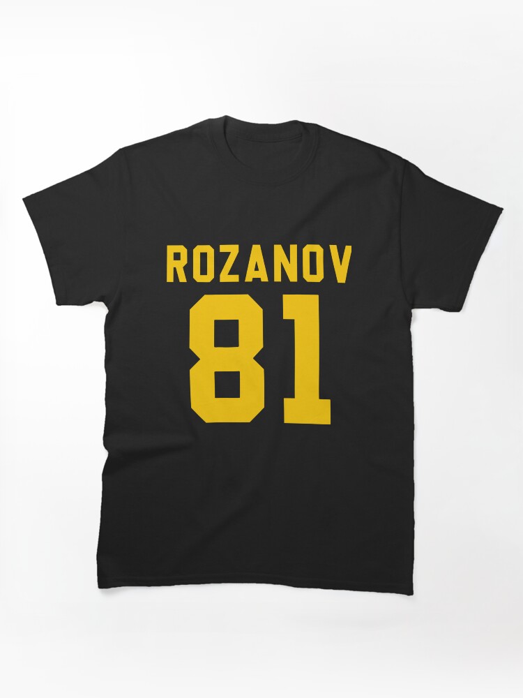Raiders Boston Hockey Est 1924 Rozanov 81 Classic T-Shirt