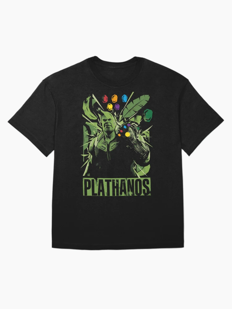 Platanos The Fruit Titan of Infinity Oversized T-Shirt