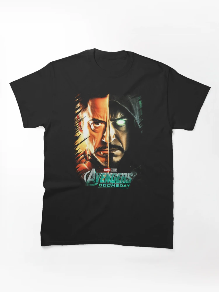 Avengers Doomsday Stark Doom Split Classic T-Shirt