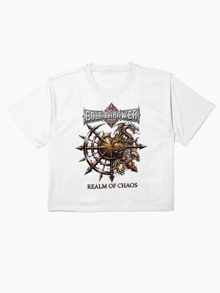 Death Metal Typography Symbol Classic Boxy T-Shirt