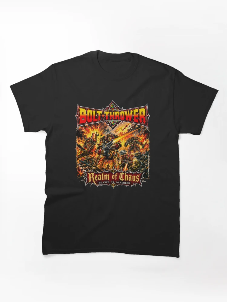 Bolt Thrower metal Band Realm Of Chaos album vintage artwork Classic T-Shirt