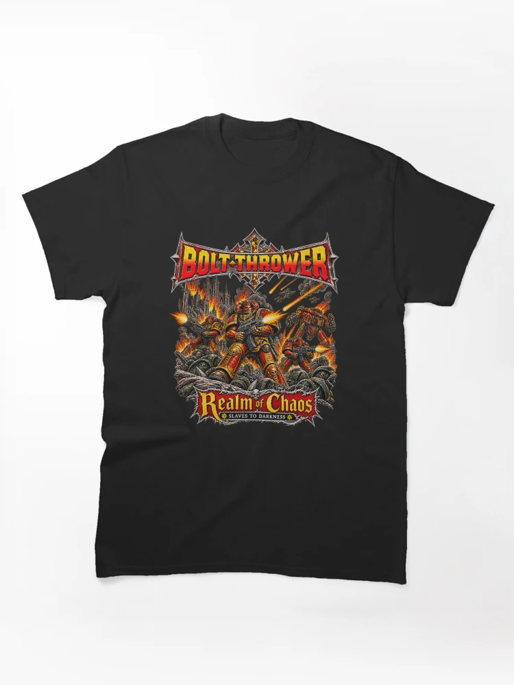 Bolt Thrower metal Band Realm Of Chaos album vintage artwork Classic T-Shirt