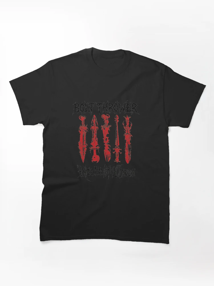 Bolt Thrower Realm of Chaos Sword Art Classic T-Shirt