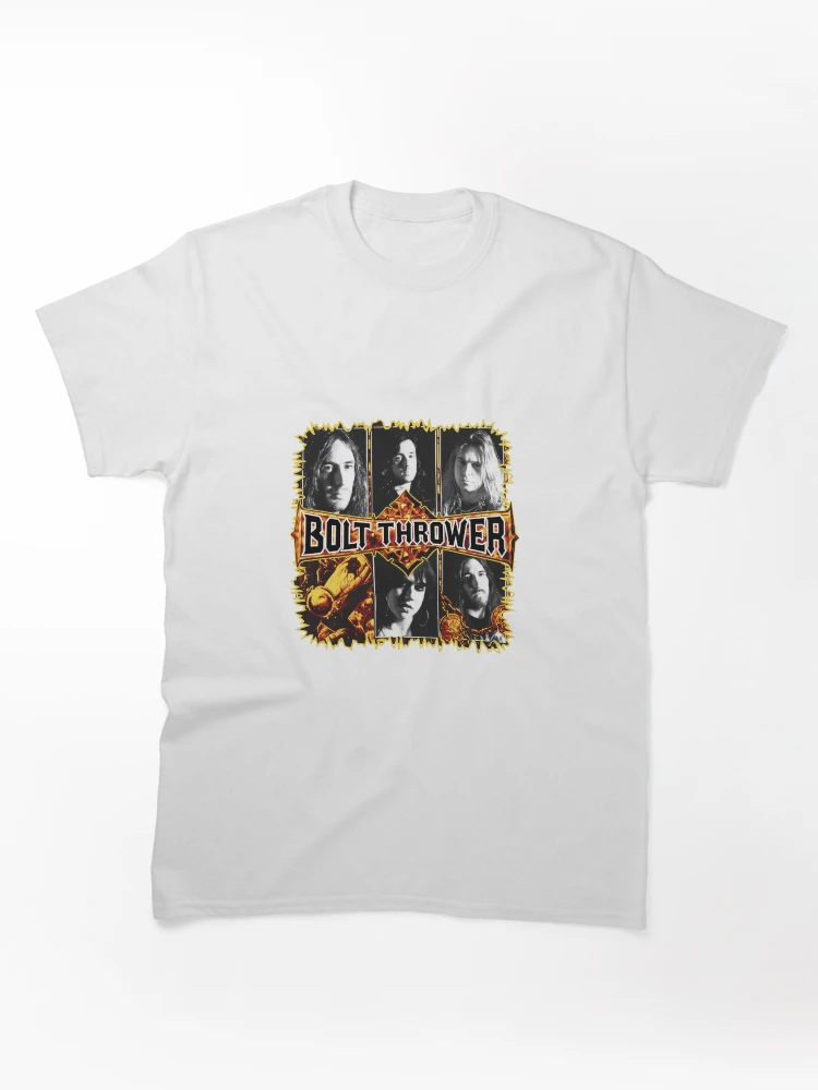 BOLT THROWER Band Members Collage Metal Gear Classic T-Shirt