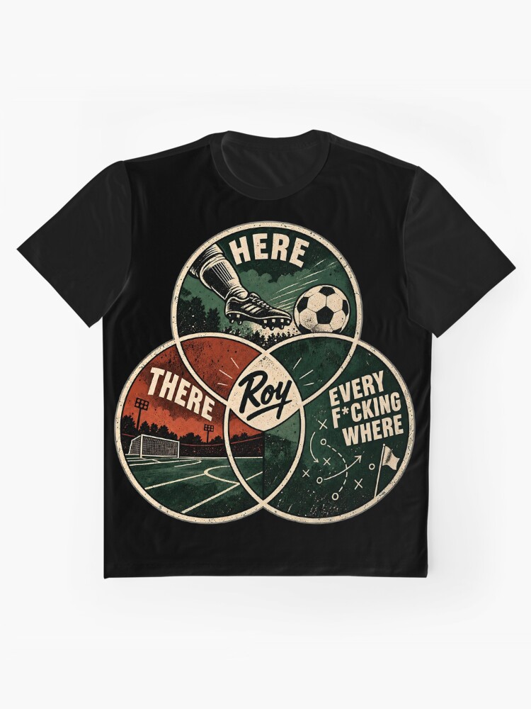 Roy Kent Here There fan art Graphic T-Shirt
