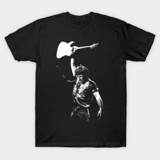 Vintage Rock Star Guitar Solo Graphic T-Shirt