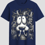 Courage Alien Invasion Graphic T-Shirt