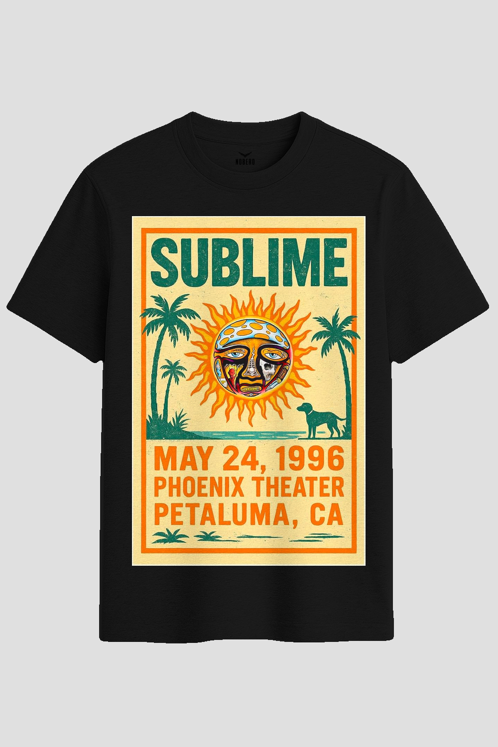 Sublime 1996 Concert Poster Graphic T-Shirt