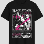 Nana Osaki Black Stones Punk Anime Graphic T-Shirt