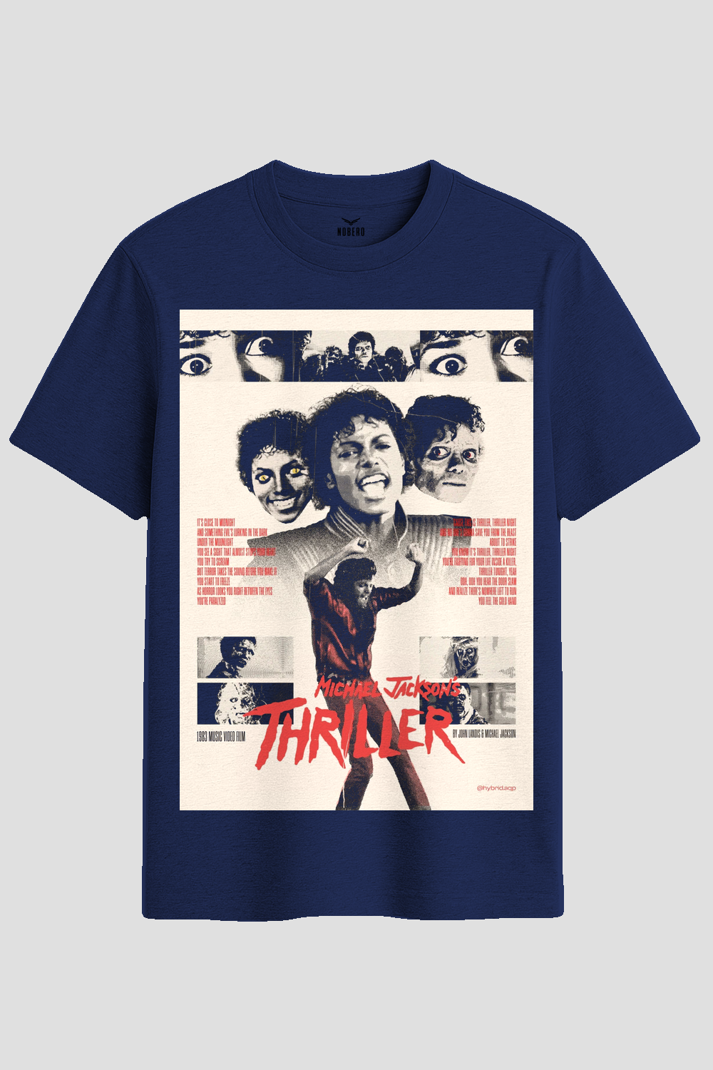 Vintage Michael Jackson Thriller Graphic T-Shirt