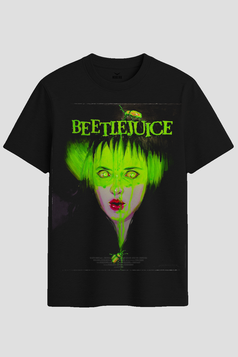 Beetlejuice Lydia Deetz Slime Graphic T-Shirt