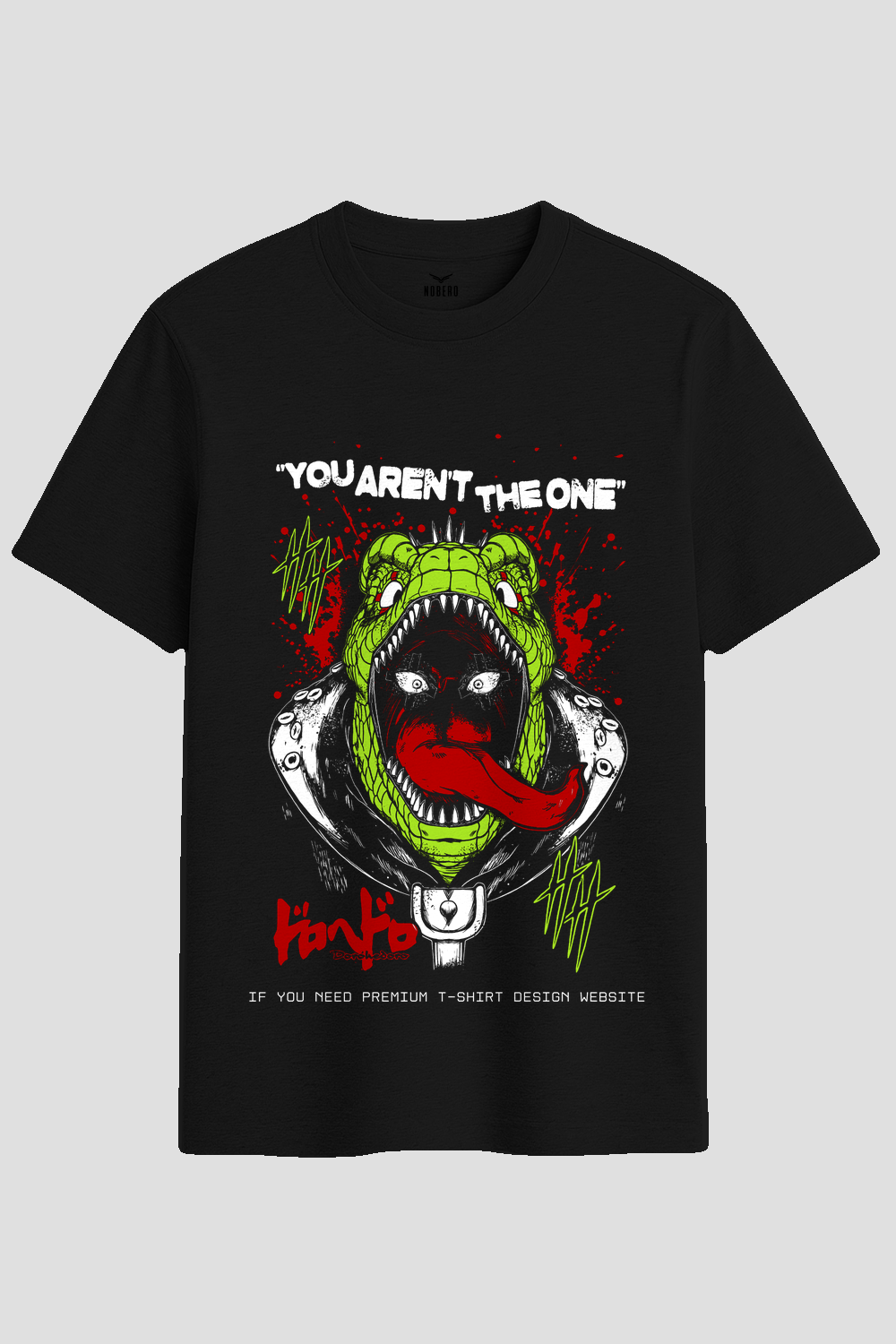 Dorohedoro Kaiman Dark Manga Graphic T-Shirt