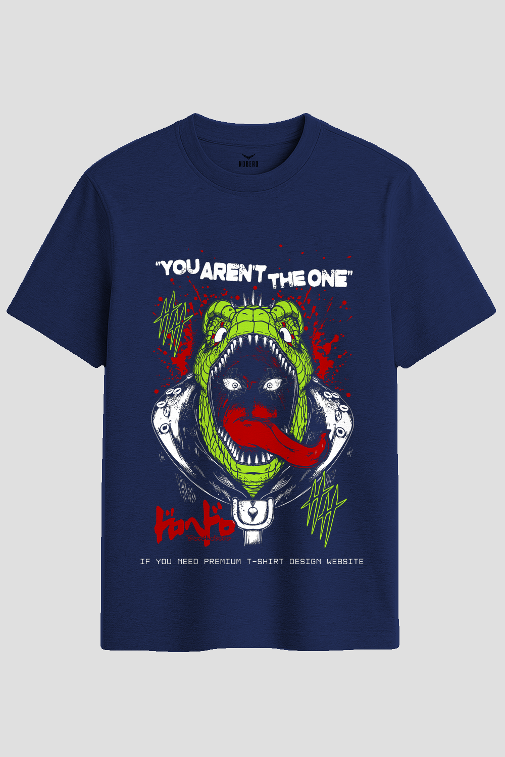Dorohedoro Reptile Monster Anime Graphic T-Shirt