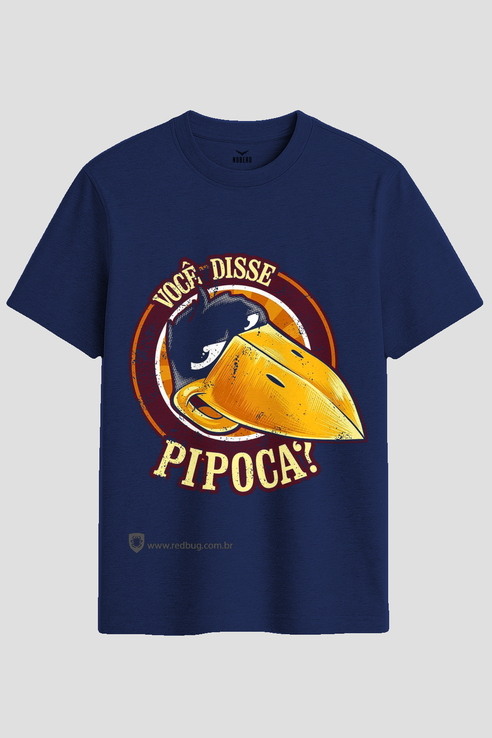 Você Disse Pipoca Retro Cartoon Graphic T-Shirt