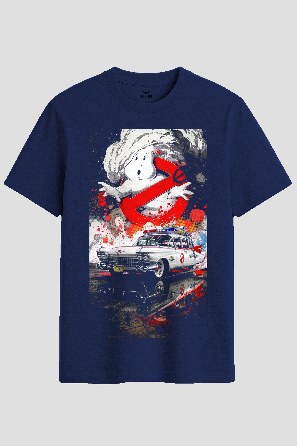 Retro Ghostbusters Ecto-1 Graphic T-Shirt