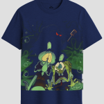Spooky Night Shift Undersea Graphic T-Shirt