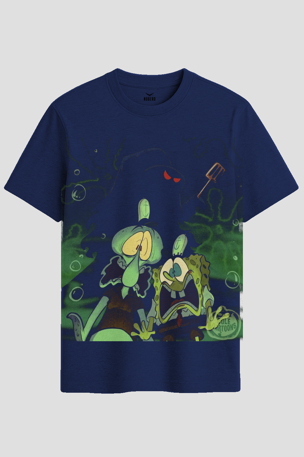 Spooky Night Shift Undersea Graphic T-Shirt
