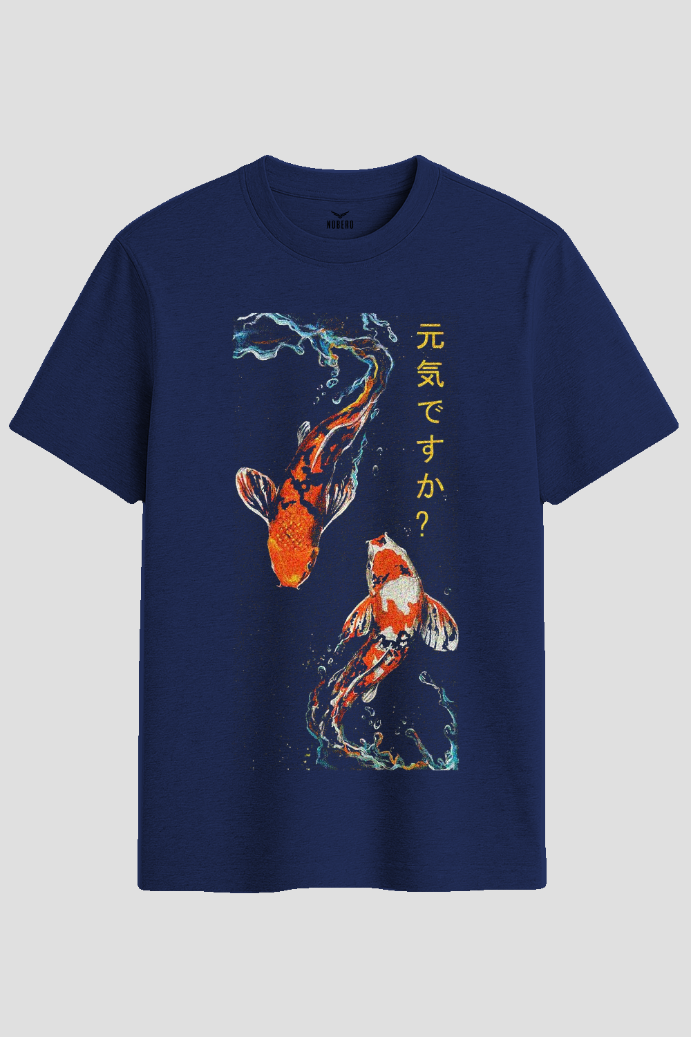 Japanese Koi Fish Harmony Graphic T-Shirt