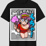 Retro Arale Anime Comic Graphic T-Shirt