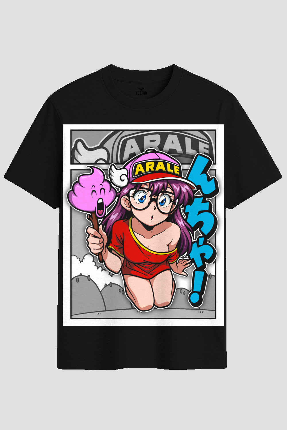 Retro Arale Anime Comic Graphic T-Shirt