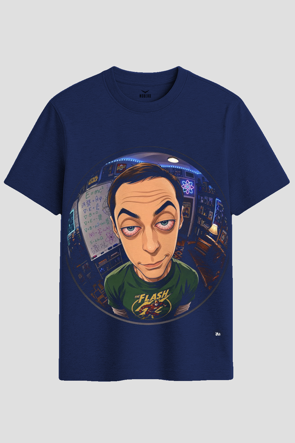 Fisheye Genius Meme Graphic T-Shirt