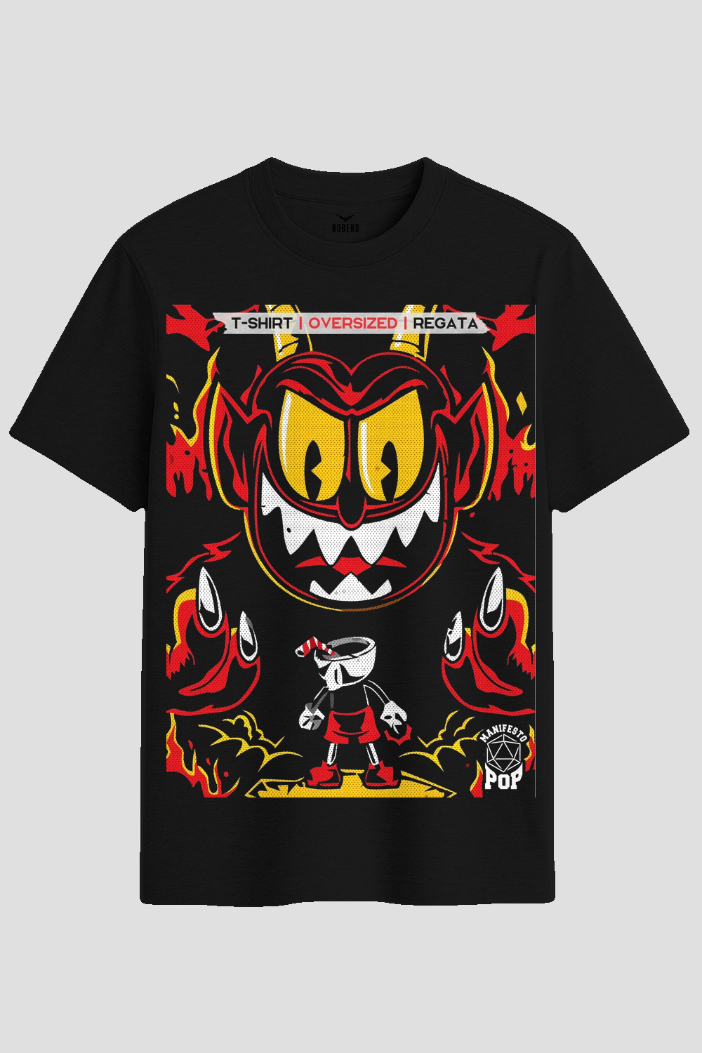 Vintage Devil Boss Retro Cartoon Graphic T-Shirt