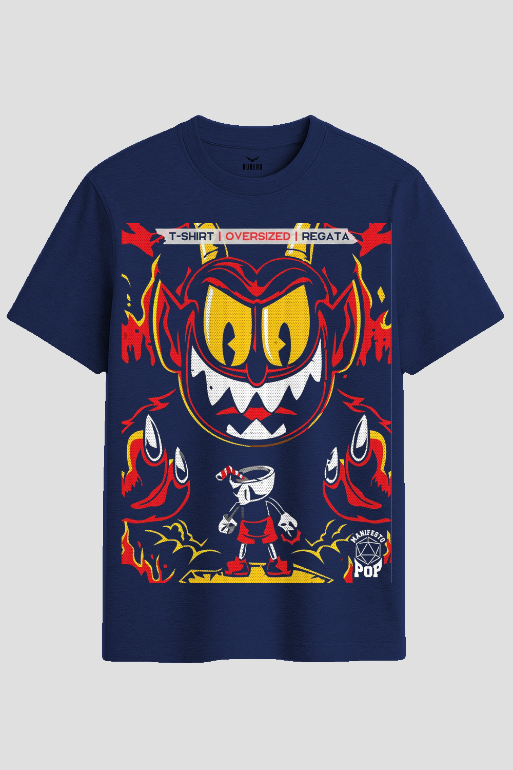 Vintage Rubber Hose Boss Battle Graphic T-Shirt