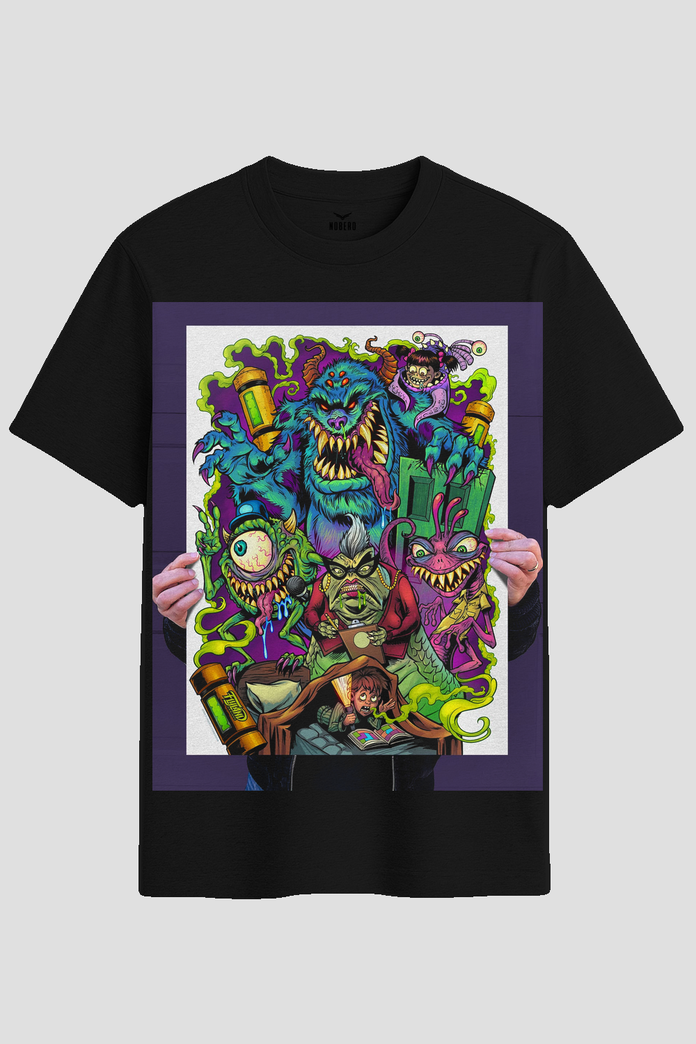 Creepy Closet Monsters Graphic T-Shirt