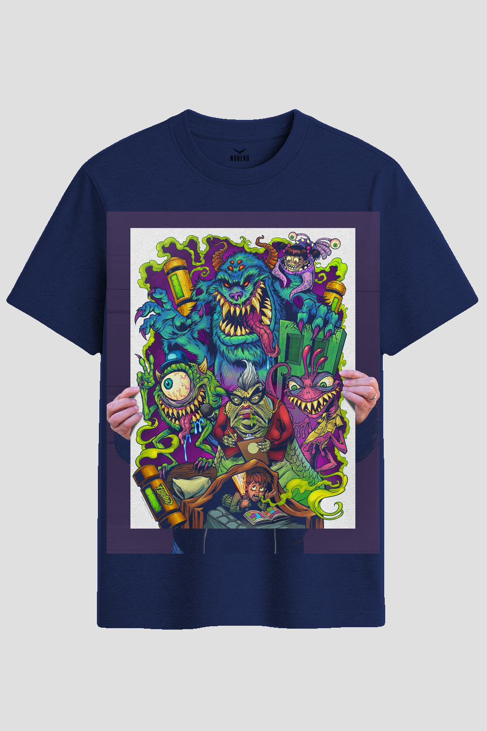 Creepy Closet Monsters Graphic T-Shirt
