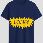 Pop Art Comic Loser Sarcastic Graphic T-Shirt