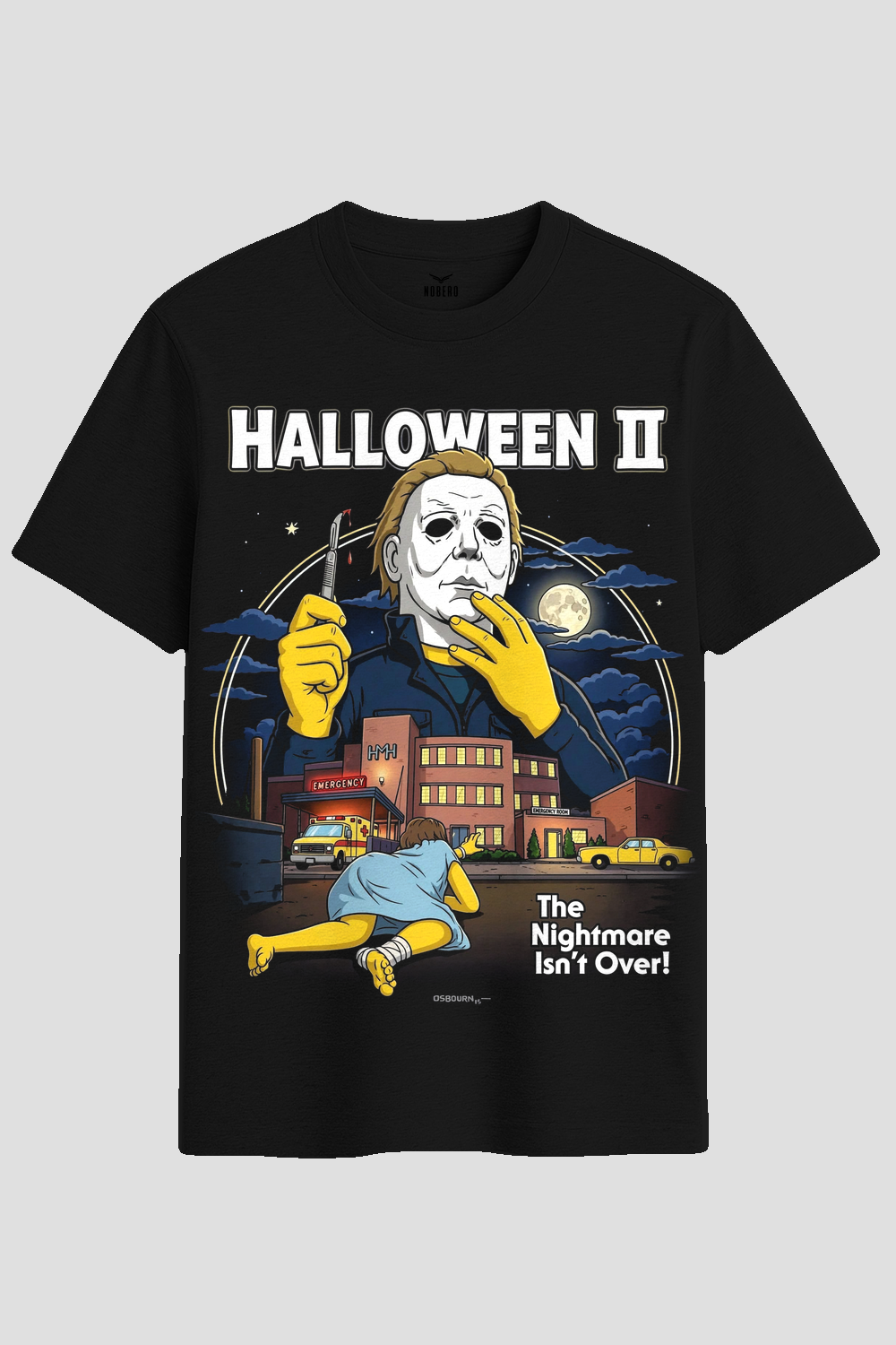 Halloween II Slasher Parody Graphic T-Shirt