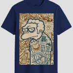 Vintage Bartender Tattoo Flash Graphic T-Shirt