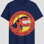 Heavy Metal Cartoon Devil Graphic T-Shirt