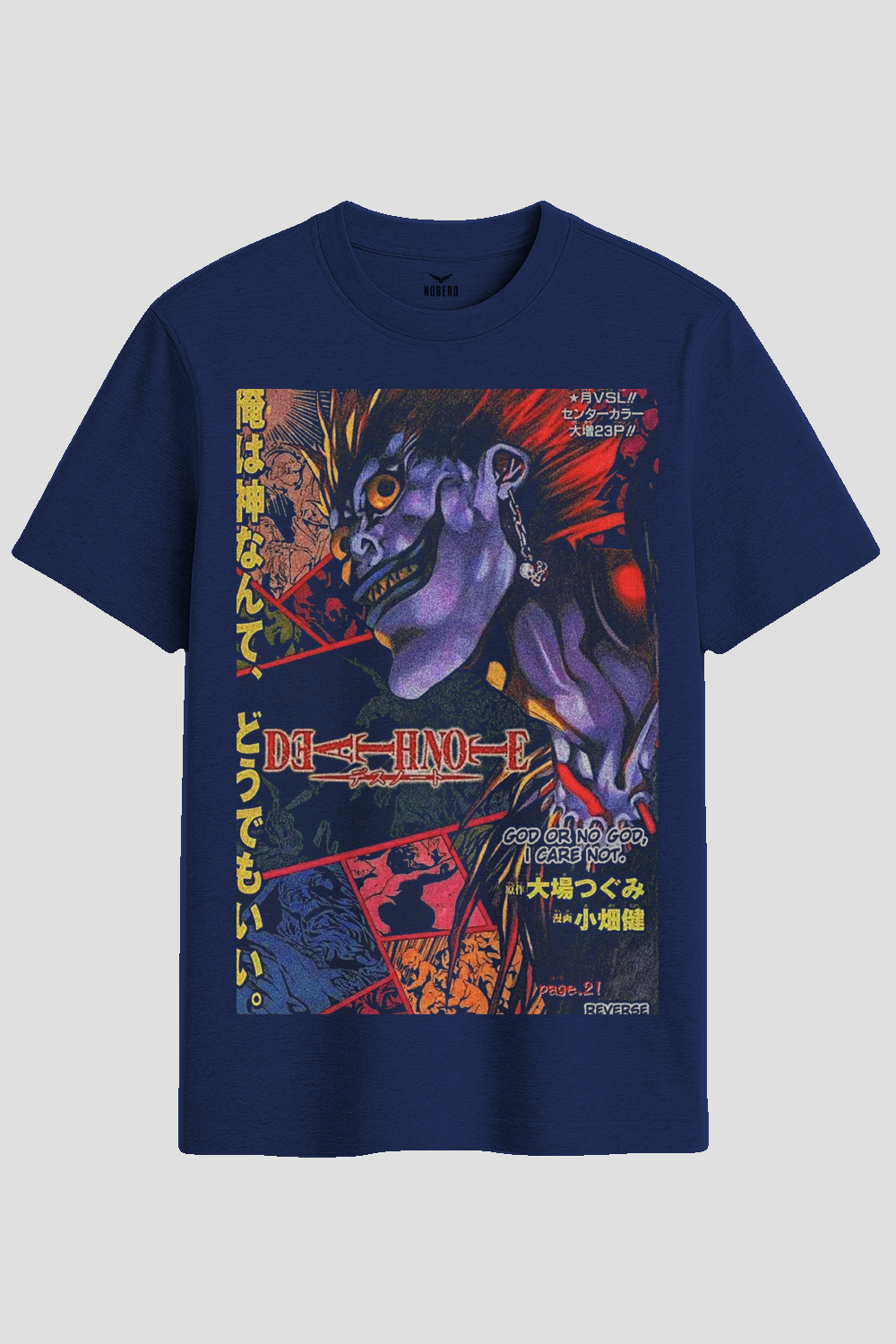 Death Note Ryuk Manga Vintage Graphic T-Shirt