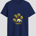 Lion Pride Paw Graphic T-Shirt